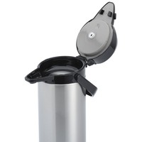 Thermos à pompe | 2,1 litres | Acier inoxydable (bouteille intérieure en verre)