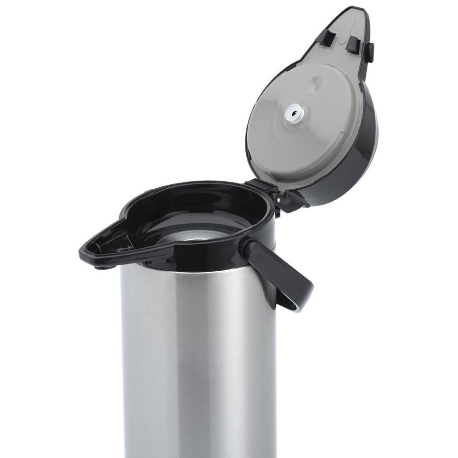 Pumpthermoskanne | 2,1 Liter | Edelstahl (Flascheninnenglas)