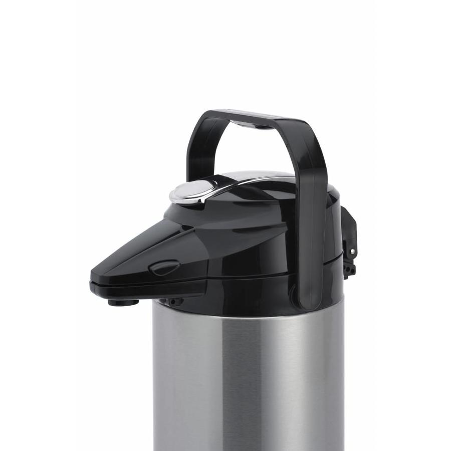 Pump thermos | 2.1 liters | Stainless steel (inner bottle glass)