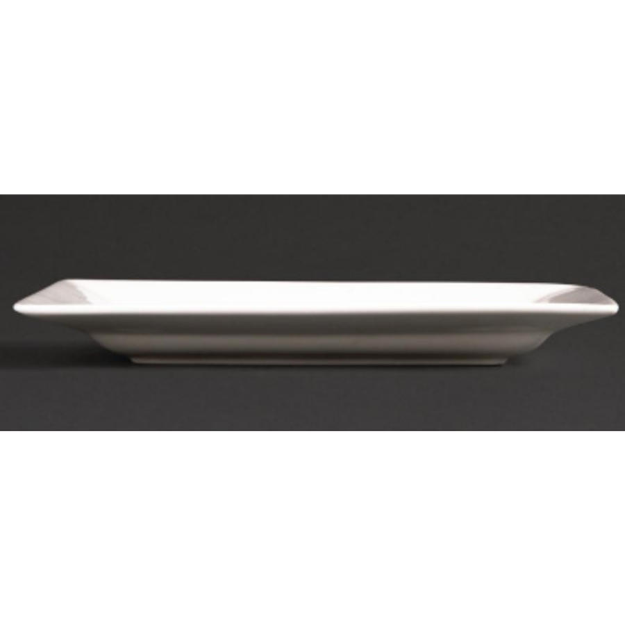 Rectangular Salad Bowl Porcelain | 20x13cm (Piece 6)