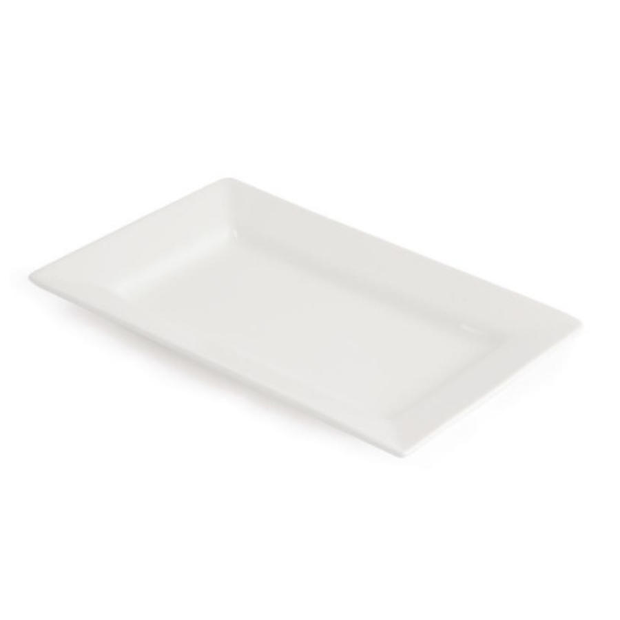 Rectangular Salad Bowl Porcelain | 20x13cm (Piece 6)