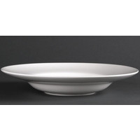 Tiefer Suppenteller Weiß | 26 cm (4 Stück)