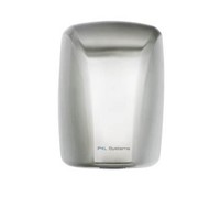 Hand dryer - 1600W - brushed stainless steel