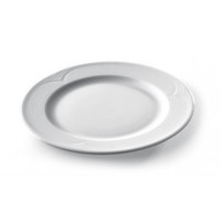 Plat en porcelaine blanche | 15 cm (12 pièces)