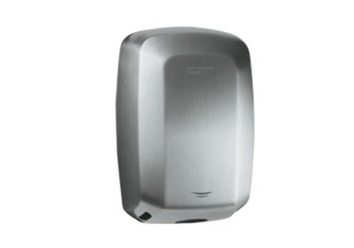  Mediclinics Sèche-mains en acier inoxydable mat M09ACS - 10 sec 