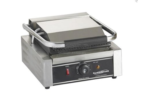  Combisteel Enkele Contact Grill - Geribbeld 