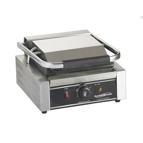  Combisteel Enkele Contact Grill - Geribbeld 