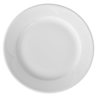 Assiette à collation plate en porcelaine Hendi | 28 cm (6 pièces)