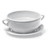 Hendi Bol à soupe en porcelaine blanche brillante Hendi | 380 ml | 12 pièces (