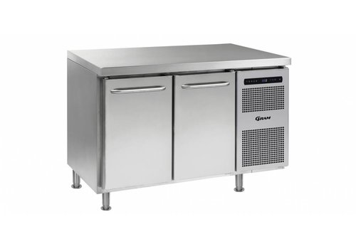  Gram Gram Gastro Gefrierschrank Werkbank mit 2 Türen | 1/1 GN | 345 Liter 