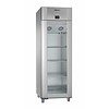 Gram Vario Silver Refrigerator With Single Glass Door | 2/1 GN | 610 liters