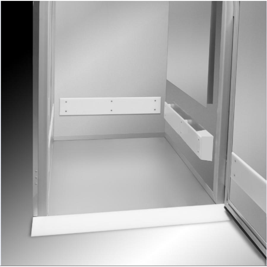Réfrigérateur à porte simple Gram en acier inoxydable | 1422 litres
