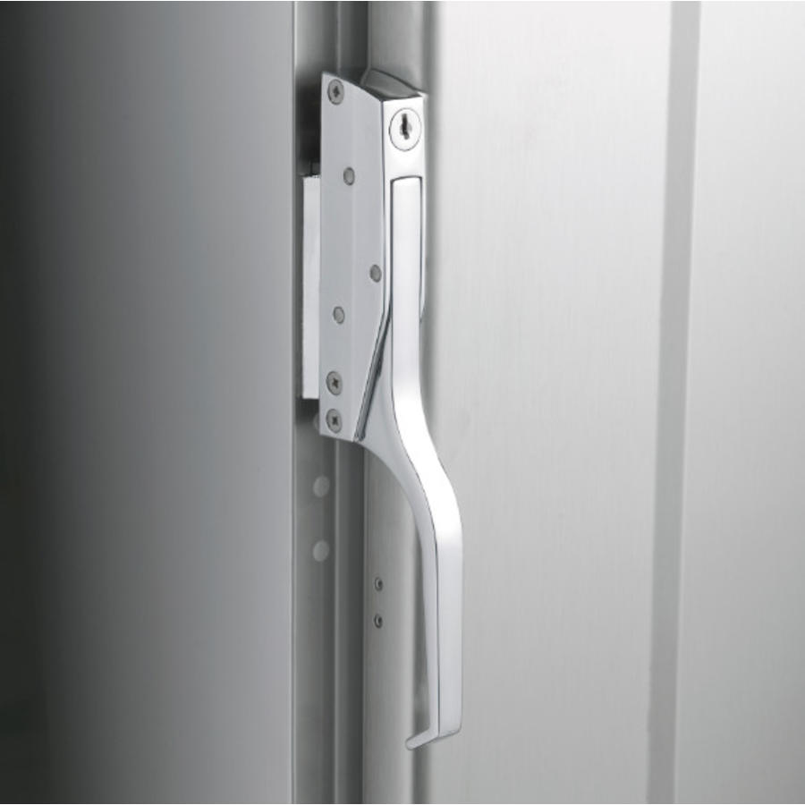 Réfrigérateur à porte simple Gram en acier inoxydable | 1422 litres