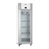 Gram White / stainless steel refrigerator with a single glass door 2/1 GN | 610 liters