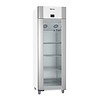 Gram Wit/Aluminium Koelkast Met Enkele Glazen Deur | 2/1 GN | 610 Liter