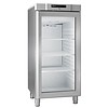 Gram Compacte koelkast RVS met glazen deur | 218 liter