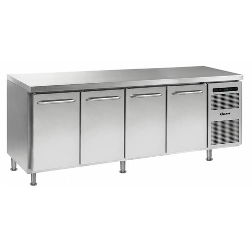  Gram Gram Gastro freezer workbench with 4 doors | 668 liters 