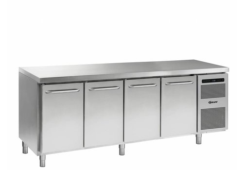  Gram Gram Gastro freezer workbench with 4 doors | 668 liters 