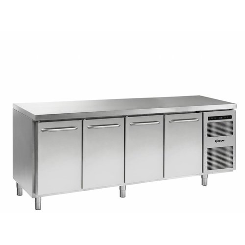  Gram Gram Gastro freezer workbench with 4 doors | 668 liters 