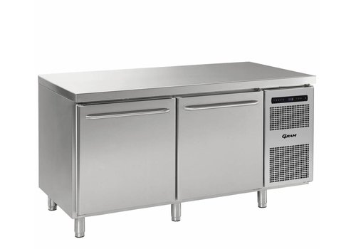 Gram Gram Gastro Gefrierschrank Werkbank mit 2 Türen | 2/1GN | 586 Liter 