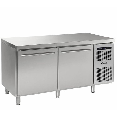  Gram Gram Gastro freezer workbench with 2 doors | 2/1GN | 586 liters 