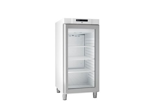  Gram Réfrigérateur compact blanc avec porte vitrée | 218 litres 