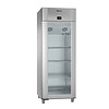 Gram Stainless steel refrigerator with glass door 2 / 1GN | 614 liters