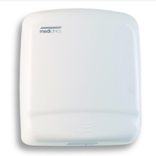  Mediclinics Hand Dryer White Steel Optima M99A - 1640W 