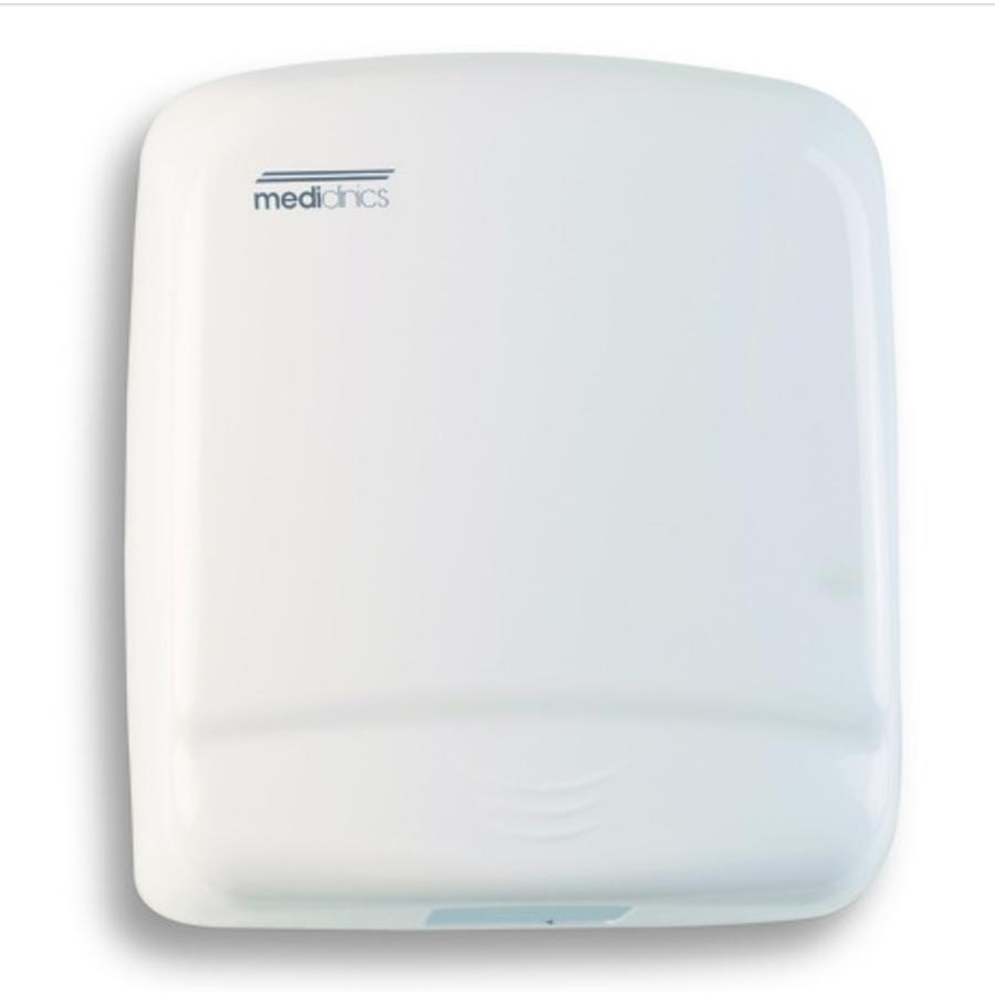 Sèche-mains en acier blanc Optima M99A - 1640 W