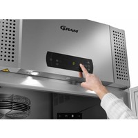 Gram stainless steel roll-in freezer | 1422 liters