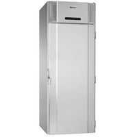 Gram RVS roll-in koelkast enkeldeurs | 1422liter