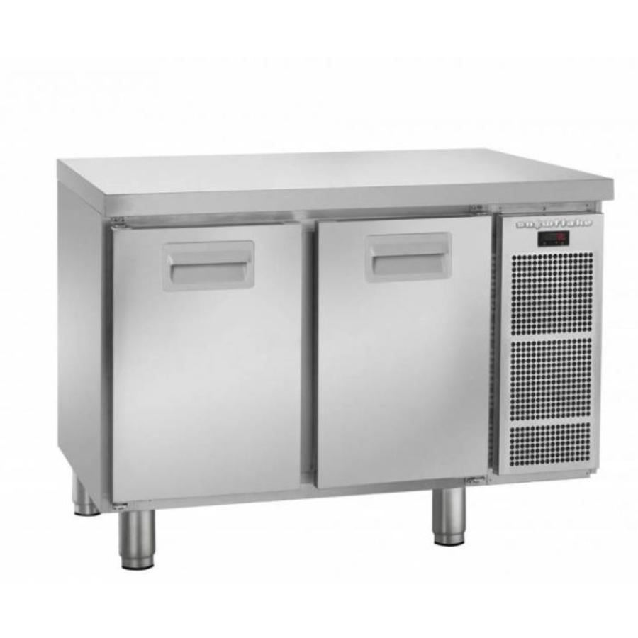 Établi réfrigéré Gram Snowflake | 2 portes | 234 litres