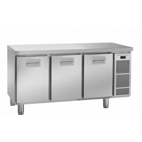  Gram Gram snowflake refrigerated workbench | 3 doors | 364 liters 