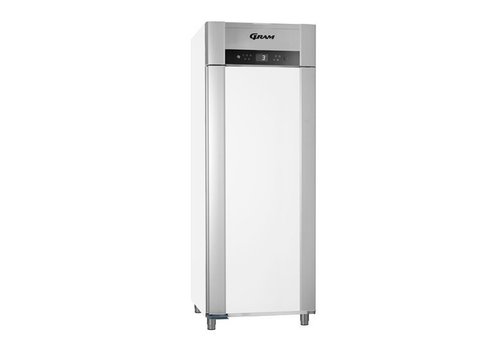  Gram Réfrigérateur réfrigéré en acier inoxydable à porte simple 2/1 GN 