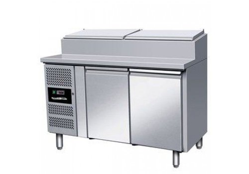  Combisteel Saladette 2 door with worktop - KITCHEN 