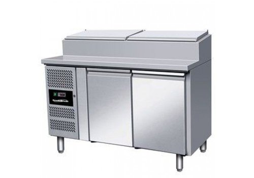  Combisteel Saladette 2 doors with worktop - LARGE KITCHEN 
