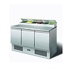 Stainless steel Saladette 3 doors Best Buy!