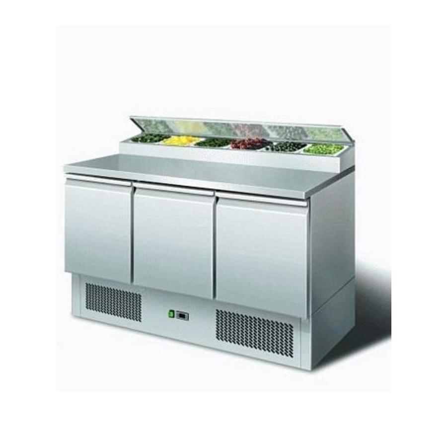 Saladette 3 portes 98x136,5x70 (HxLxP)
