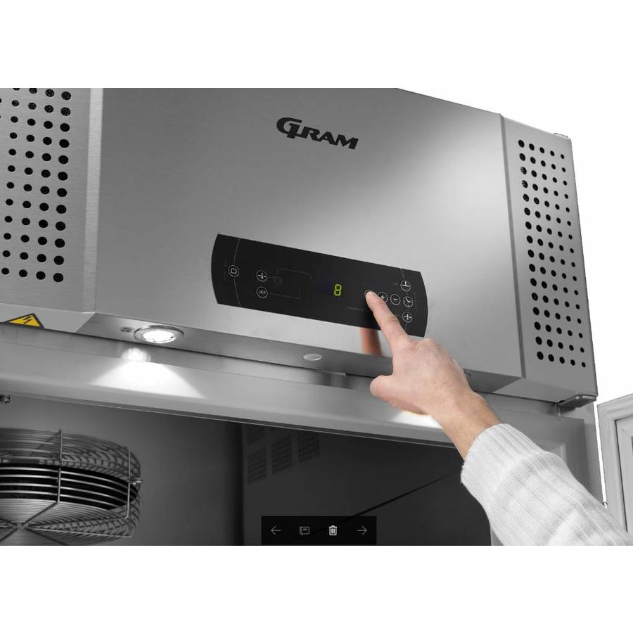 Gram stainless steel roll-in rapid cooling/freezing cabinet | 1422 liters