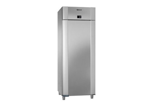  Gram Tiefkühlschrank aus Edelstahl mit Einzeltür 2/1 GN | 614 Liter 