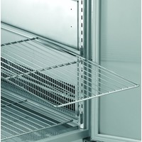 Gram Edelstahl-Salatette mit 2 Türen | 4x 1/3 GN | 345 Liter
