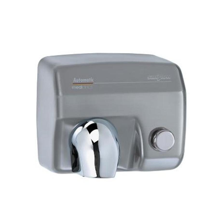 Händetrockner Edelstahl matt mit Taste Saniflow E05CS -2250W