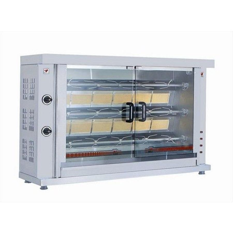 Hähnchengrill | Gas | 3 Spieße