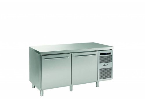  Gram Gram stainless steel refrigerated workbench | 2 doors | 586 liters 