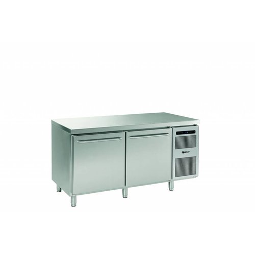  Gram Gram stainless steel refrigerated workbench | 2 doors | 586 liters 