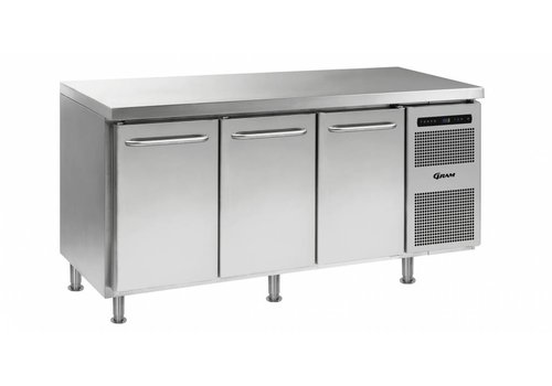  Gram Gram Gastro koelwerkbank 1/1 GN | 3 deurs | 506 liter 