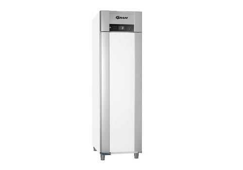  Gram Réfrigérateur réfrigéré en acier inoxydable à une porte, blanc | 465 litres 