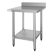 Work Table with Spatrand Stainless Steel | 5 formats