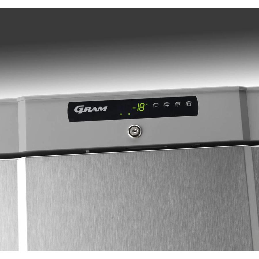 Congélateur COMPACT en acier inoxydable | 346 litres