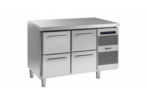  Gram Gram Gastro refrigerated workbench | 2 x 2 drawers | 345 litres 